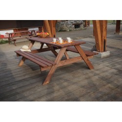 Dřevěný PIKNIK set - 220CM