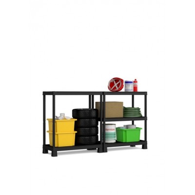 Plastový otvorený regál PLUS TRIBAC 90/5 - 182 x 90 x 45 cm Plastový otvorený regál PLUS TRIBAC 90/5 - 182 x 90 x 45 cm