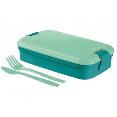 Svačinový box LUNCH & GO - modrý (00768-B36)