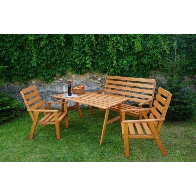 Záhradná drevenná súprava SYLVA