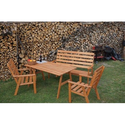 Záhradná drevenná súprava SYLVA