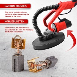 TIMBERTECH brúska na sadrokartón, 710 W, 12 kotúčov