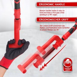 TIMBERTECH brúska na sadrokartón, 710 W, 12 kotúčov