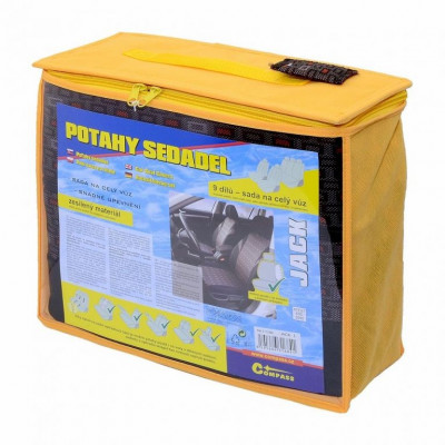 Poťahy sedadiel Jack I. Airbag, súprava 9 ks Poťahy sedadiel Jack I. Airbag, súprava 9 ks