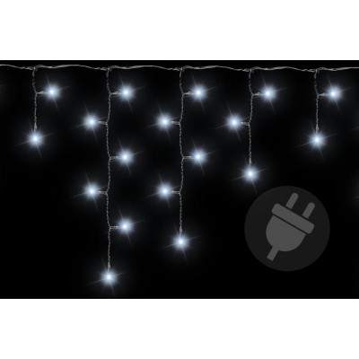 Vianočný svetelný dážď - 5 m, 144 LED, studeno biely Vianočný svetelný dážď - 5 m, 144 LED, studeno biely