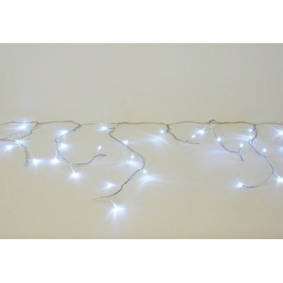Vianočný svetelný dážď - 5 m, 144 LED, studeno biely Vianočný svetelný dážď - 5 m, 144 LED, studeno biely