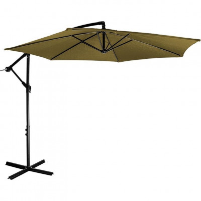 STILISTA záhradný slnečník, 330 x 249 cm, hnedý STILISTA záhradný slnečník, 330 x 249 cm, hnedý