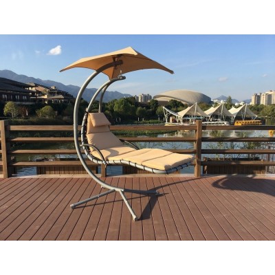 Exkluzívna záhradná hojdačka zo slnečníkom