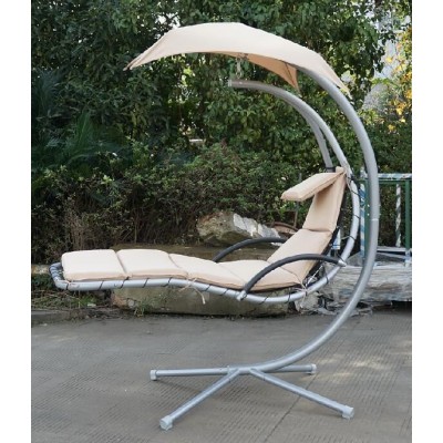 Exkluzívna záhradná hojdačka zo slnečníkom