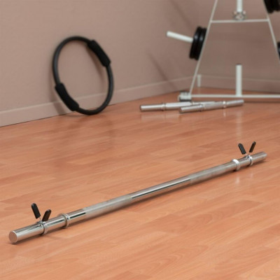 Maxxiva vzpieračská tyč na nakladanie, pružina, 120 cm