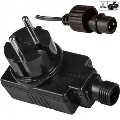 VOLTRONIC Vianočná reťaz 60 m, 600 LED, studená biela