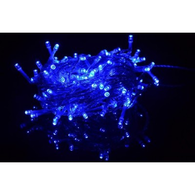 NEXOS Vianočná reťaz 9 m, 100 LED, modrá