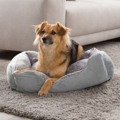 Petstuff pelech pre psa, veľkosť M, 65 x 48 x 19 cm, šedý