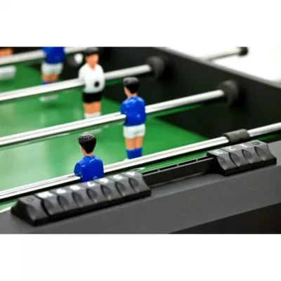 Stolný futbal rozkladací 121 x 101 x 79 cm - čierny