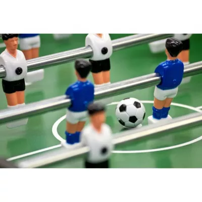 Stolný futbal rozkladací 121 x 101 x 79 cm - čierny