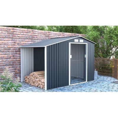 Záhradný domček LUKE A, 195 x 278 x 191 cm, kov