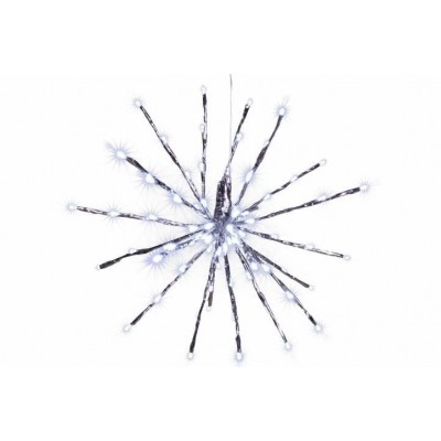 Vianočné osvetlenie - meteorický dážď, stud. biely, 80 LED