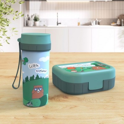 Olovrantový box KIDS, 1 l, zelený