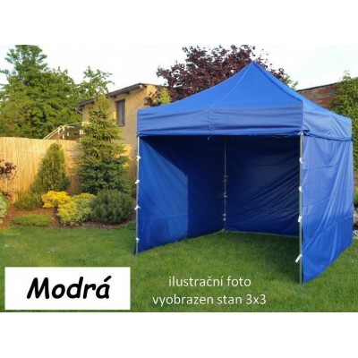 Záhradný párty stan PROFI STEEL 3 x 6 - modrá Záhradný párty stan PROFI STEEL 3 x 6 - modrá
