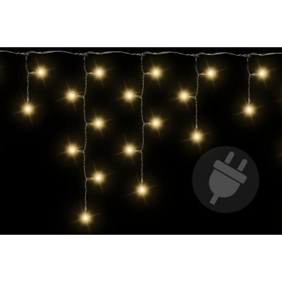 Vianočný svetelný dážď - 4 m, 200 LED, teple biely Vianočný svetelný dážď - 4 m, 200 LED, teple biely