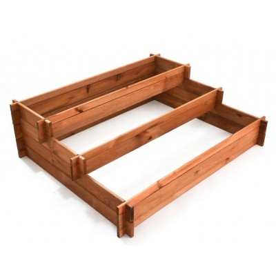 Drevený exkluzívny kvetináč kaskádovitý ZÁHRADKA