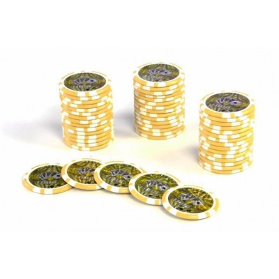 Kusový žetón design Ocean Hodnota 1000 - 50 ks