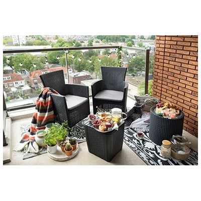 Keter Záhradný stôl COOL STOOL, grafit