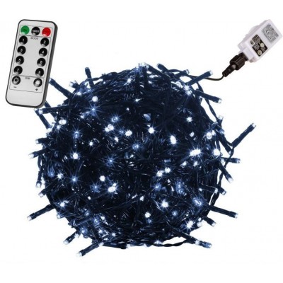 VOLTRONIC Svetielka 60 m, 600 LED, studená biela, ovládač VOLTRONIC Svetielka 60 m, 600 LED, studená biela, ovládač