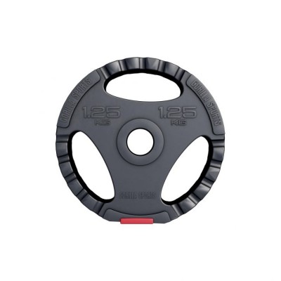 Gorilla Sports Kotúč potiahnutý plastom, výplň cement 1,25 kg