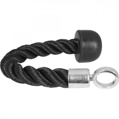 Gorilla Sports Tricepsové lano, jednoručné, 30 cm