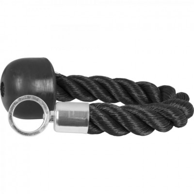Gorilla Sports Tricepsové lano, jednoručné, 30 cm