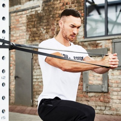 Gorilla Sports Odporová guma 21 mm, čierna