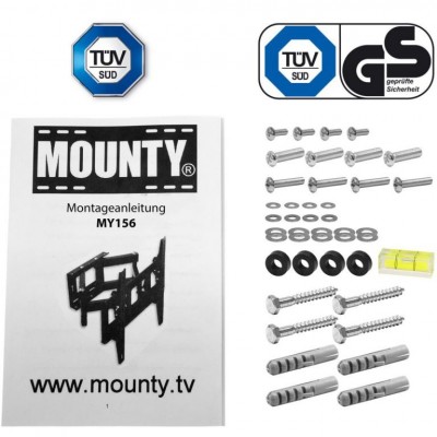 Nástenný držiak na ploché LCD TV do 52  – profi