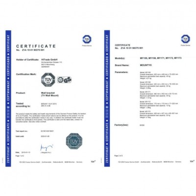 Nástenný držiak na ploché LCD TV do 52  – profi