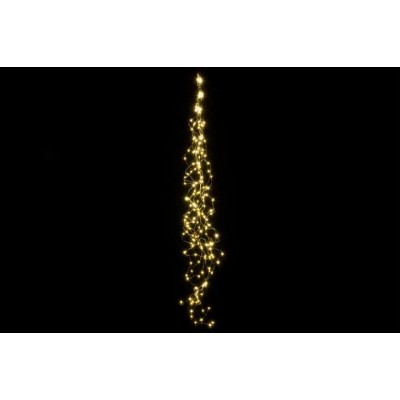 Vianočné dekoratívne osvetlenie - drôtiky - 200 LED teplá biela