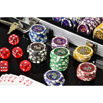 Praktický poker set OCEAN CHAMPION 500 žetónov