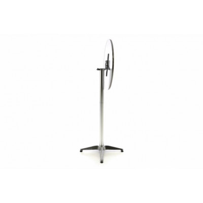 Barový stôl 115 cm okrúhly - strieborný Barový stôl 115 cm okrúhly - strieborný