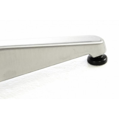 Barový stôl 115 cm okrúhly - strieborný Barový stôl 115 cm okrúhly - strieborný
