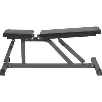 Gyronetics Polohovateľná posilňovacia lavica, čierna, 120 cm