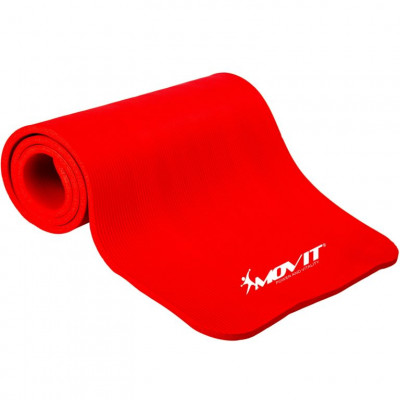 Gymnastická podložka MOVIT 183 x 60 x 1 cm - červená