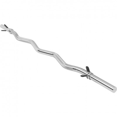 Gorilla Sports Chrómovaná tyč, pružinový zámok, 120 cm