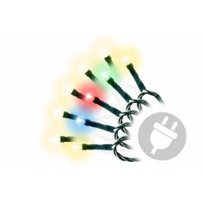 Vianočná reťaz - 29,9 m, 300 LED, 9 blikajúcich funkcií