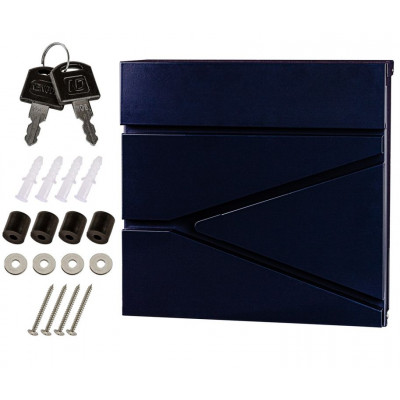 STILISTA nástenná poštová schránka 37 x 36 x 10,5 cm, oceľ