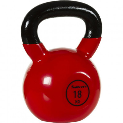 Kettlebell činka 18 kg MOVIT s vinylovým povrchom Kettlebell činka 18 kg MOVIT s vinylovým povrchom