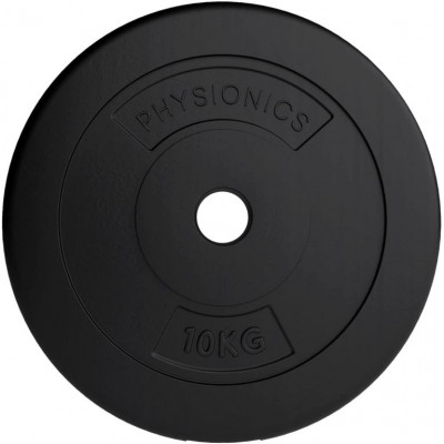 Physionics sada záťažových dosiek 2 x 10 kg, 31 mm
