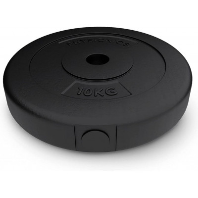 Physionics sada záťažových dosiek 2 x 10 kg, 31 mm