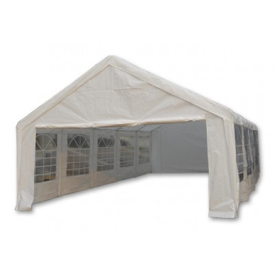 Záhradný stan - biely, 5 x 10 m