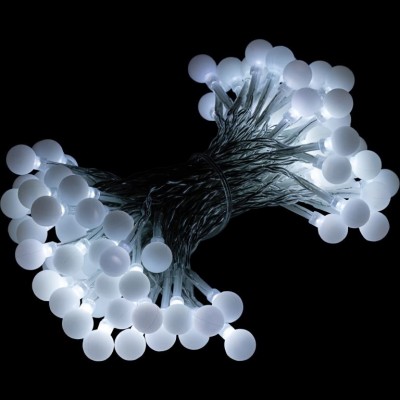 VOLTRONIC Párty osvetlenie 10 m, 100 LED diód, studená biela VOLTRONIC Párty osvetlenie 10 m, 100 LED diód, studená biela