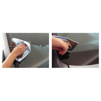 COMPASS Umývacia utierka na sklo MICROFIBER, 40 x 40 cm