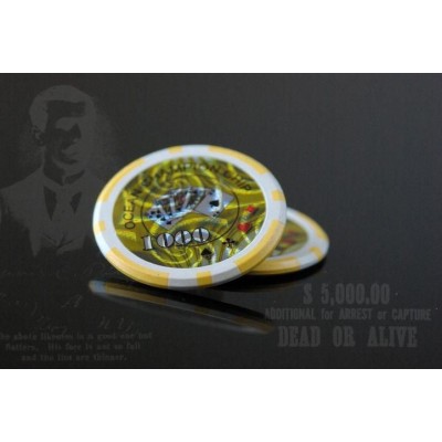 Poker set 1000 ks žetónov OCEAN Trolley CHAMPION CHIP